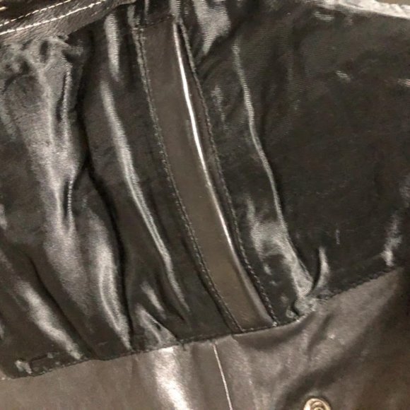 LIMITED EDITION AVIREX LEATHER MOTO BIKER VEST SIZE LARGE - Picture 11 of 13